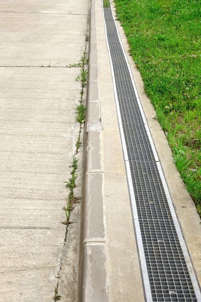 Concrete Drain Installation in O Fallon